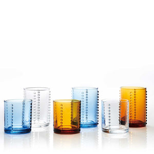 Mid-Century Tall Tumblers 8.4 oz - Hirota Glass-Barware-Hirota Glass-SANTOKU NYC