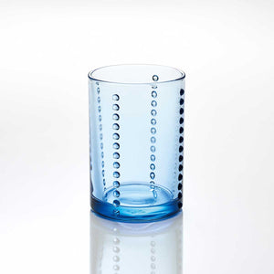 Mid-Century Tall Tumblers 8.4 oz - Hirota Glass-Barware-Hirota Glass-Blue-SANTOKU NYC